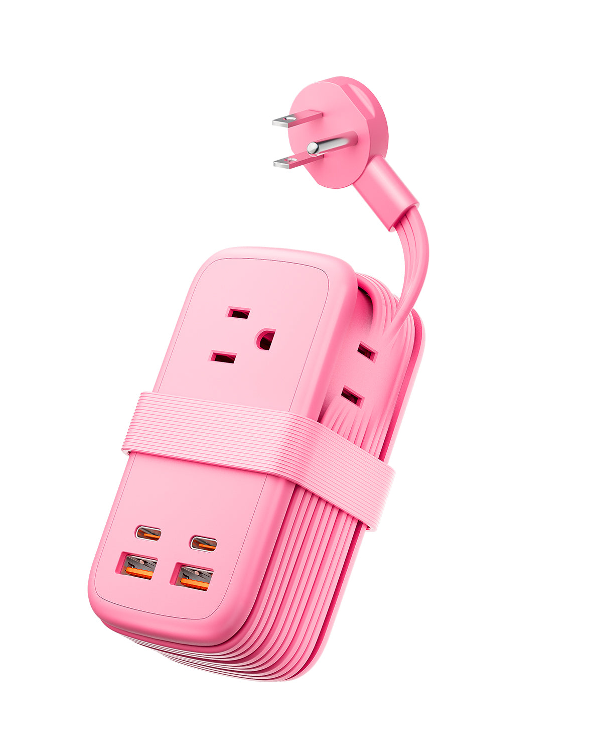 PowerNest GAN Ultra 65W USB  Power Strip, 3 Outlets 2 USB-A 2 USB-C