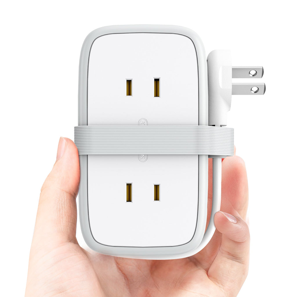 PowerNest New JP Pocket Power Strip 4 Outlets 3 USB Small&Travel