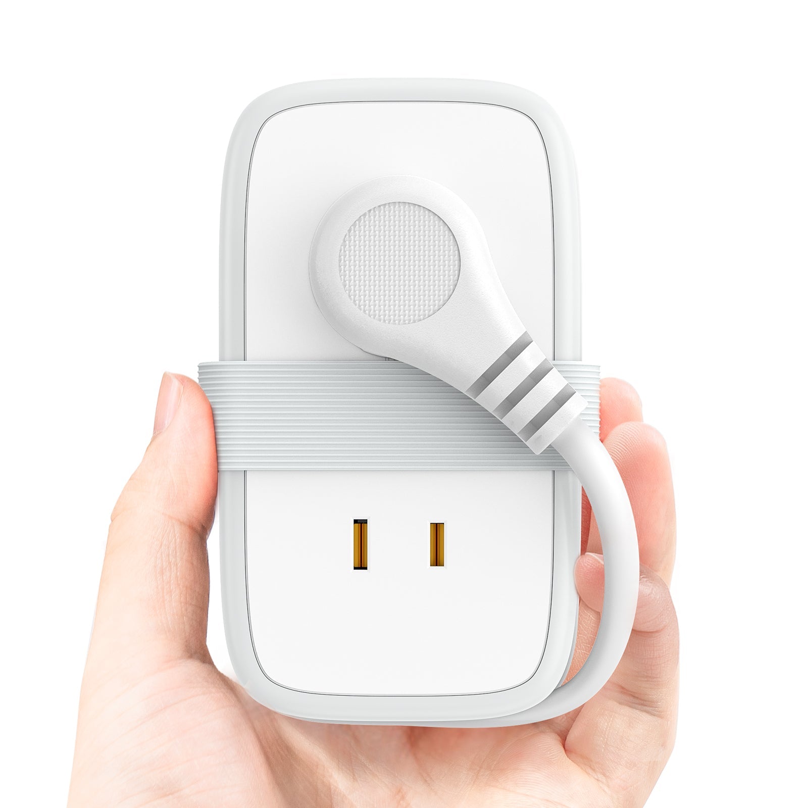 PowerNest New JP Pocket Power Strip 4 Outlets 2 USB-A 1 USB-C