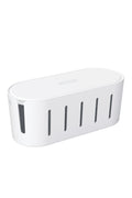 PowerNest Cable Organizer Box Wall Mountable with Lock Lid