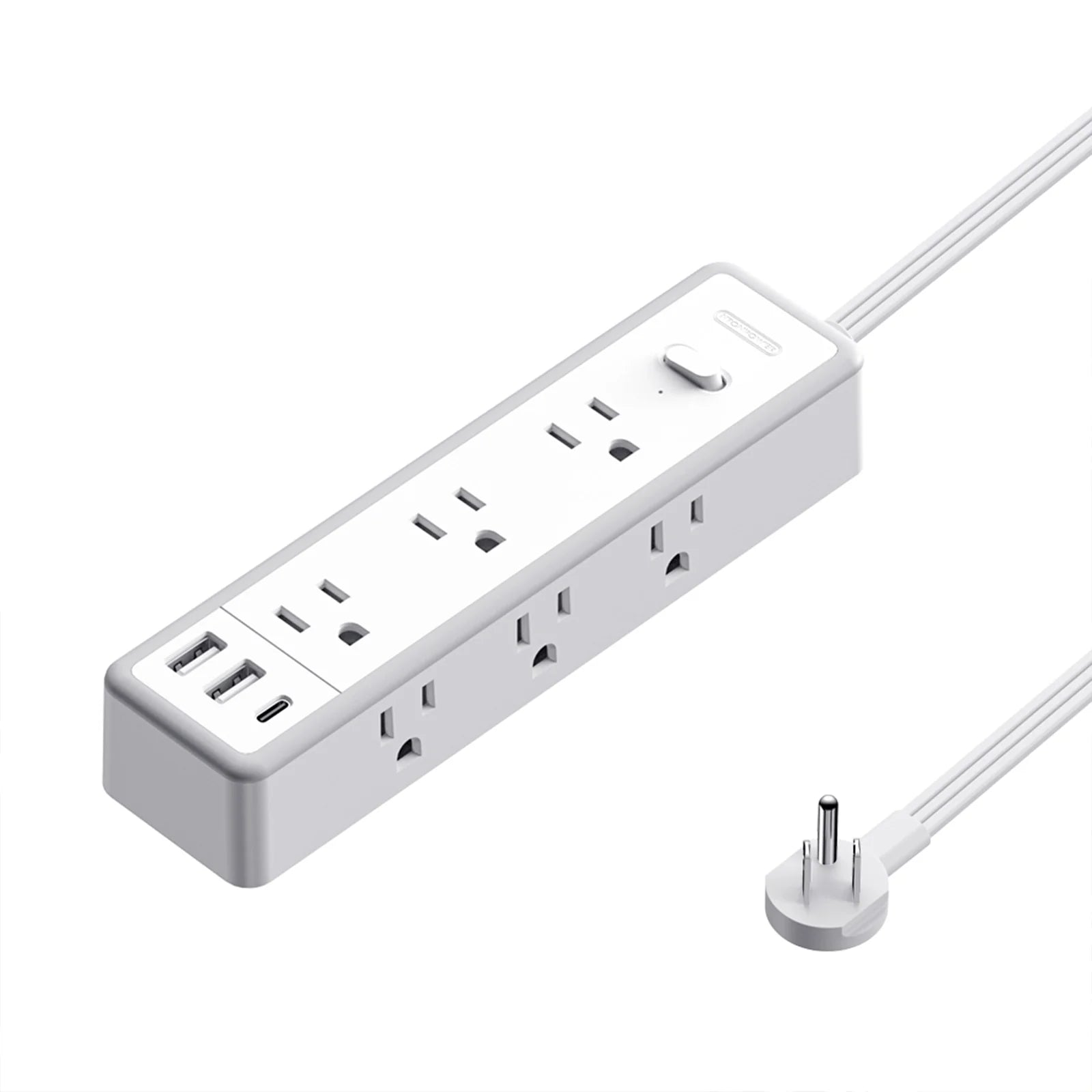 PowerNest Surge Protector  Power Strip 9 Outlets 2 USB-A 1 USB-C