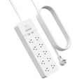 PowerNest Surge Protector Power Strip 10 Outlets 2 USB