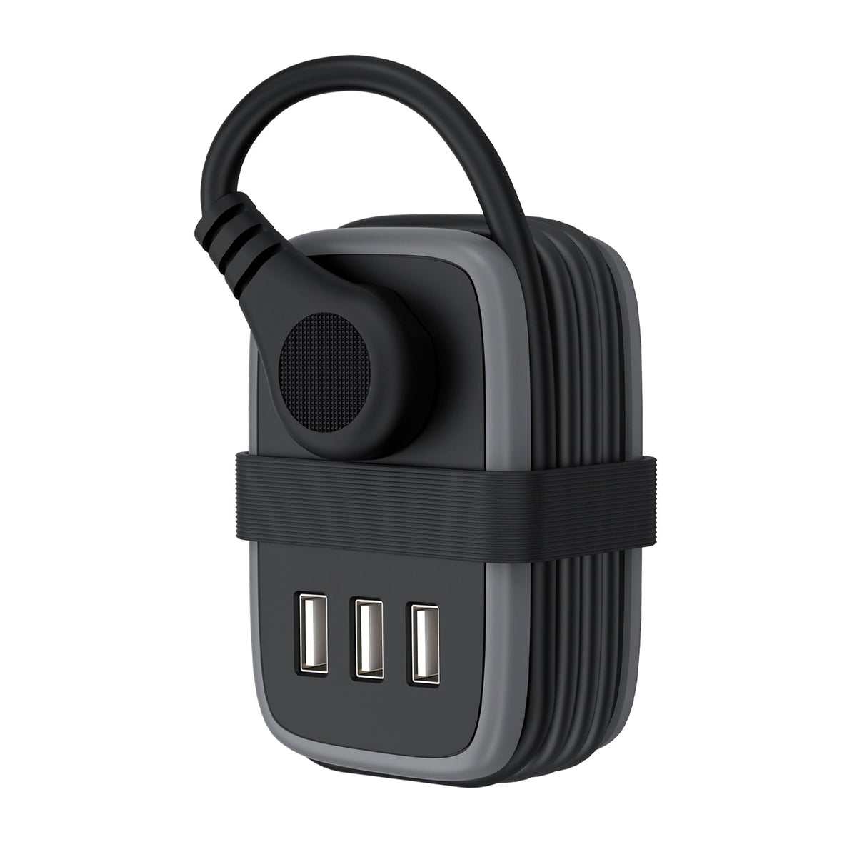 PowerNest New Pocket Power Strip 2 Outlets 3 USB Ports(1 Type C)