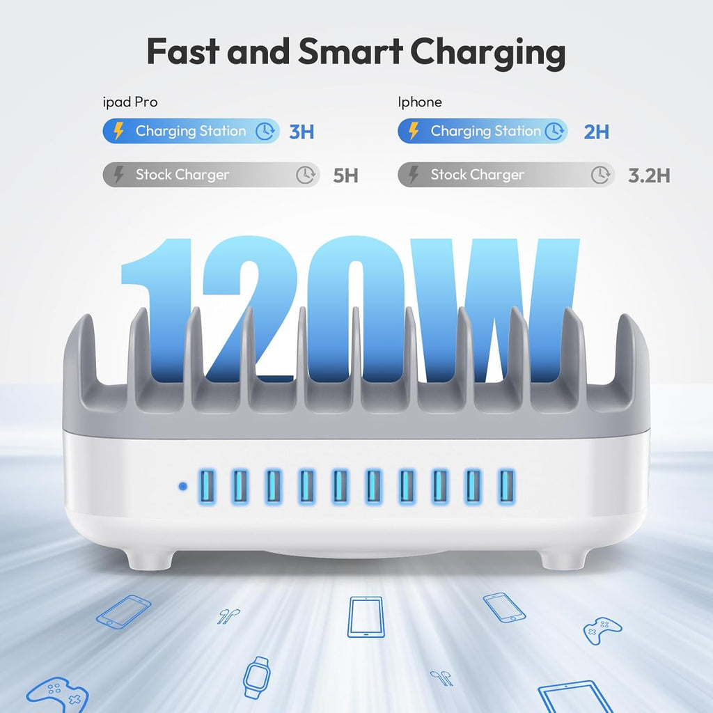 PowerNest 10 Ports Charging Station