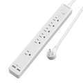PowerNest Surge Protector 6 Outlets  2 USB 500J