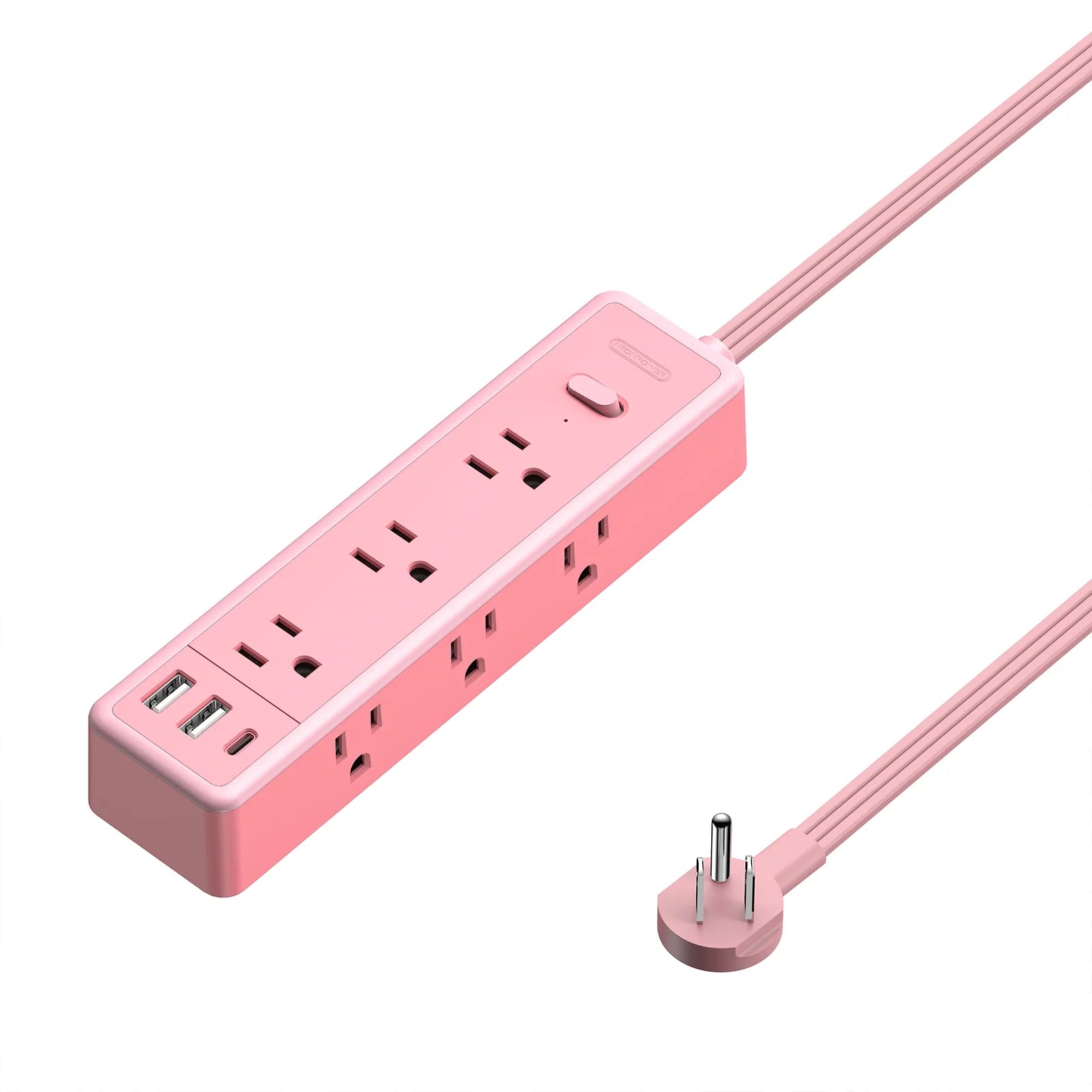 PowerNest Surge Protector  Power Strip 9 Outlets 2 USB-A 1 USB-C