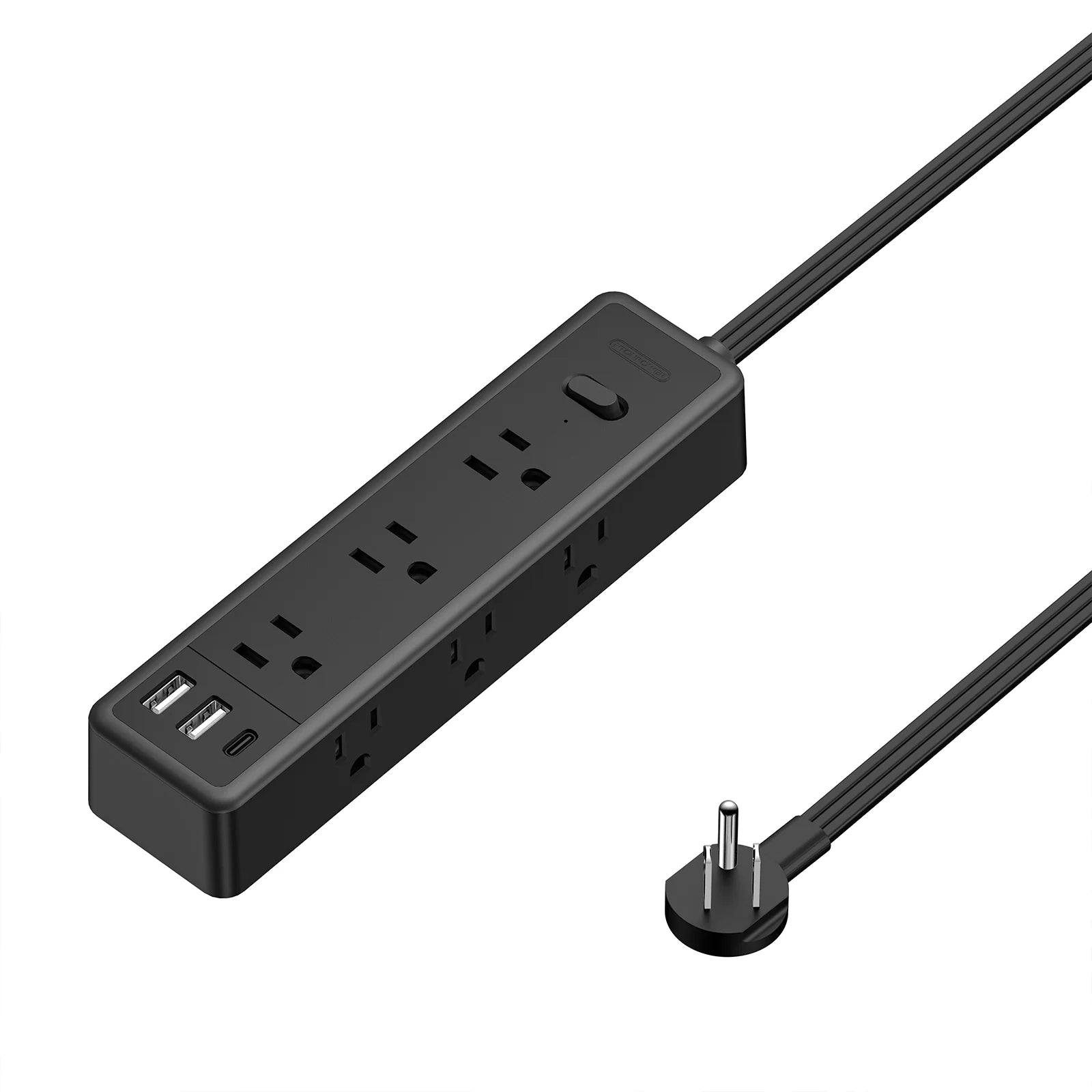 PowerNest Surge Protector  Power Strip 9 Outlets 2 USB-A 1 USB-C
